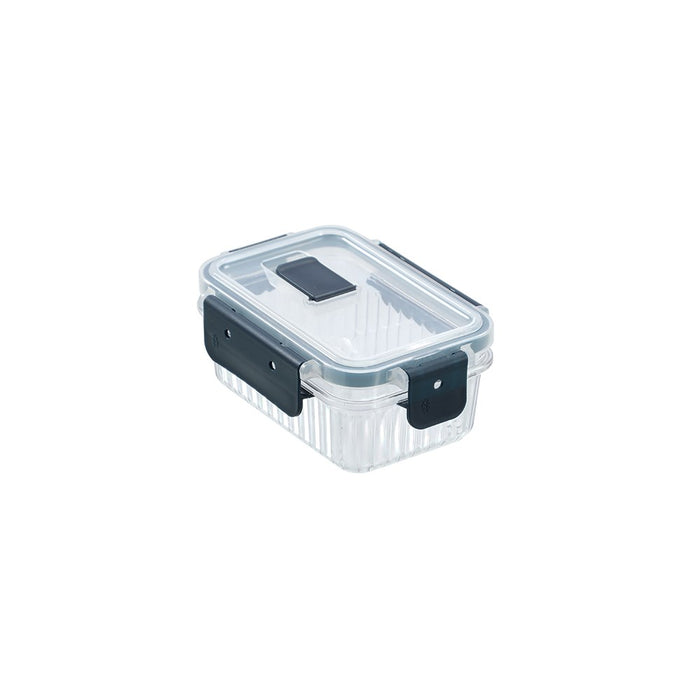 Lemon & Lime CRYSTAL RIBBED FOOD CONTAINER 360ML 14.3X10X6.2CM