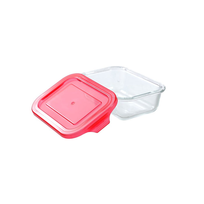Lemon & Lime YORKSHIRE GLASS RECTANGLE QUICK SEAL CONTAINER 400ML