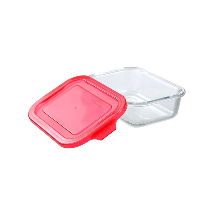 Lemon & Lime YORKSHIRE GLASS RECTANGLE QUICK SEAL CONTAINER 650ML