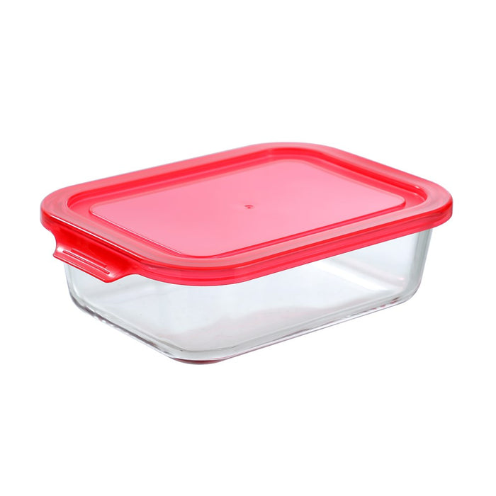 Lemon & Lime YORKSHIRE GLASS RECTANGLE QUICK SEAL CONTAINER 1L