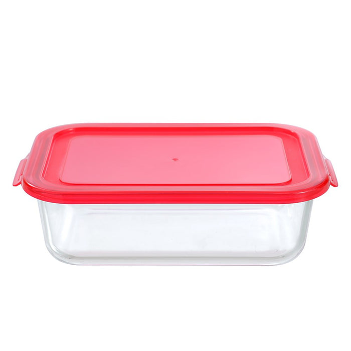 Lemon & Lime YORKSHIRE GLASS RECTANGLE QUICK SEAL CONTAINER 1.5L