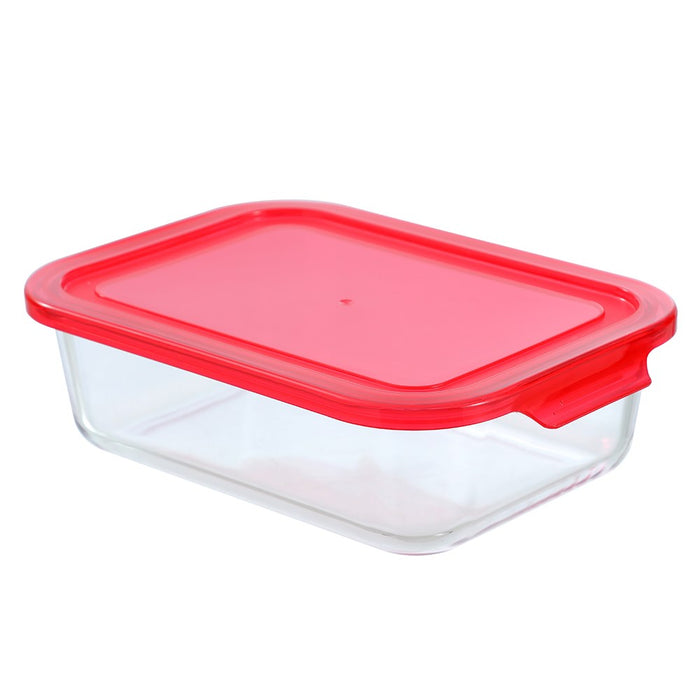 Lemon & Lime YORKSHIRE GLASS RECTANGLE QUICK SEAL CONTAINER 1.5L