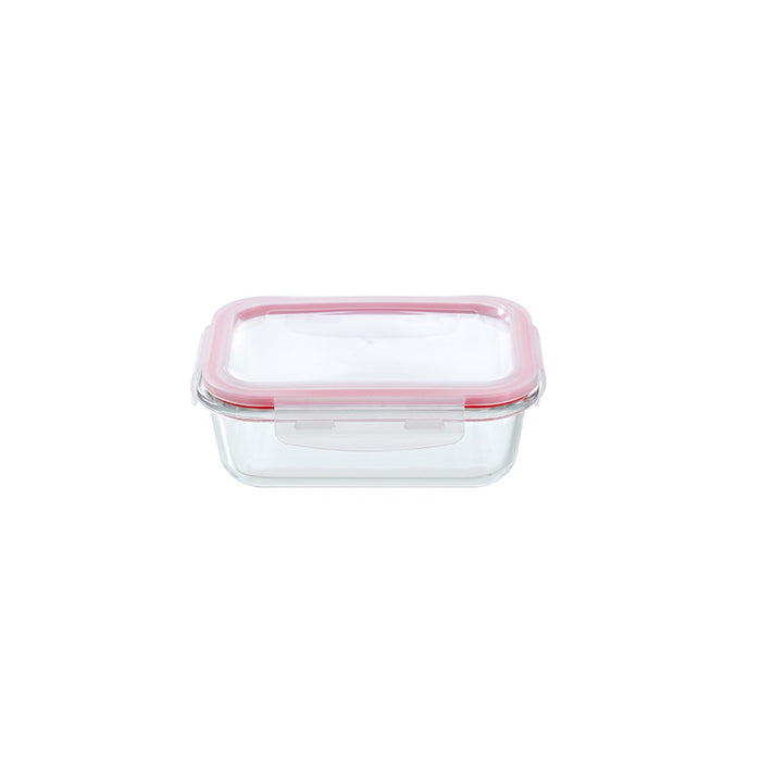 Lemon & Lime YORKSHIRE GLASS RECTANGLE CLIP SEAL CONTAINER 650ML