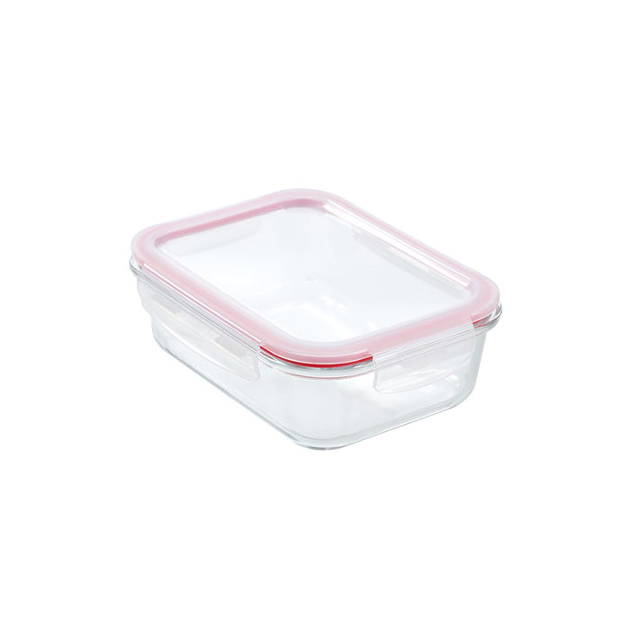Lemon & Lime YORKSHIRE GLASS RECTANGLE CLIP SEAL CONTAINER 1L