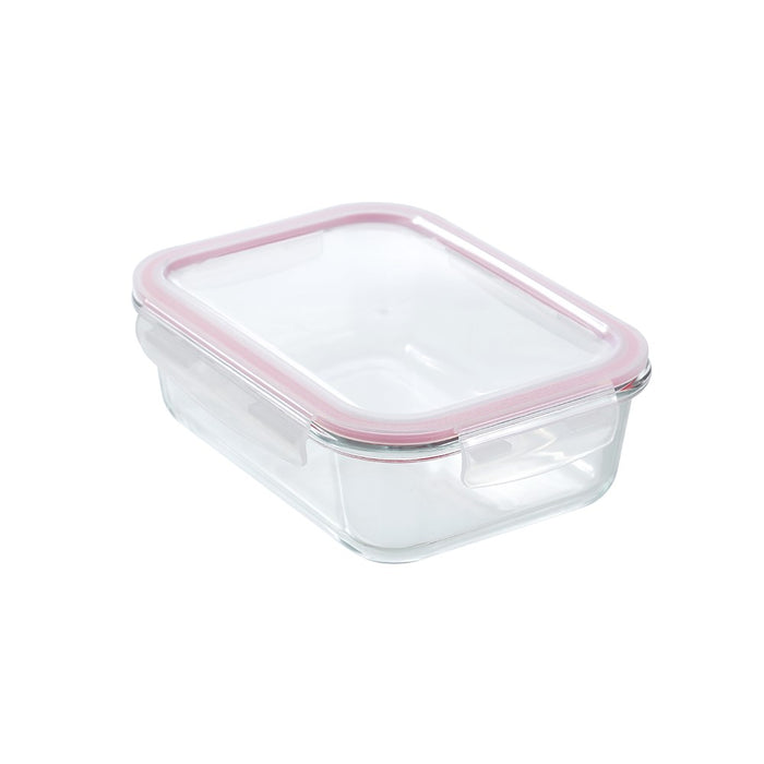 Lemon & Lime YORKSHIRE GLASS RECTANGLE CLIP SEAL CONTAINER 1.5L