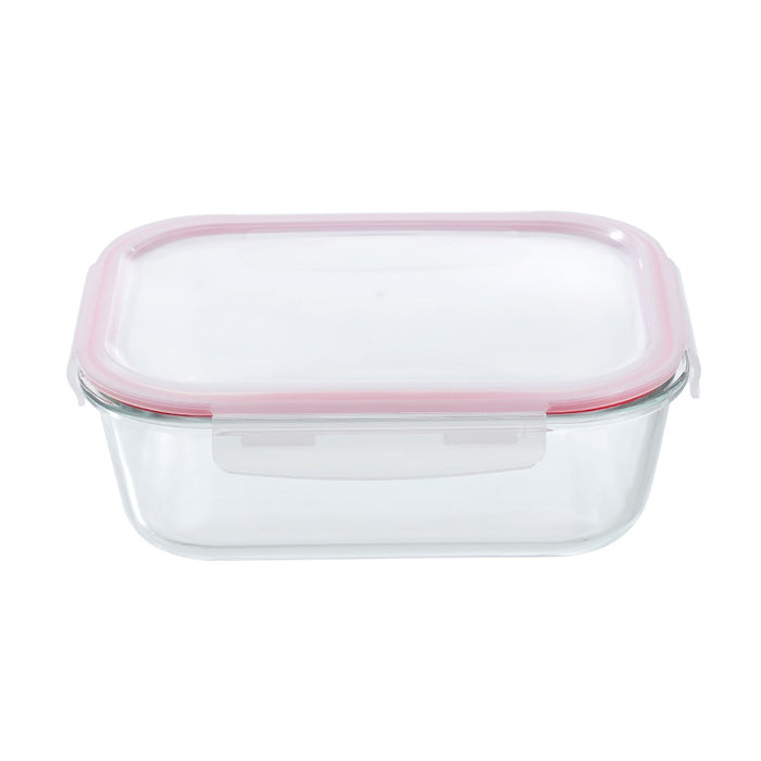 Lemon & Lime YORKSHIRE GLASS RECTANGLE CLIP SEAL CONTAINER 2.3L