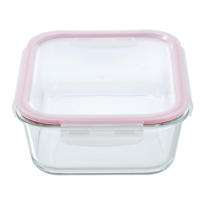 Lemon & Lime YORKSHIRE GLASS RECTANGLE CLIP SEAL CONTAINER 2.7L