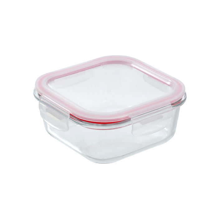 Lemon & Lime YORKSHIRE GLASS SQUARE CLIP SEAL CONTAINER 800ML
