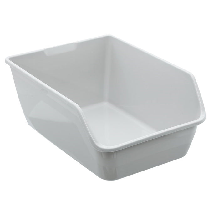 Paws & Claws DEEP CAT LITTER TRAY 61X45X25CM GREY