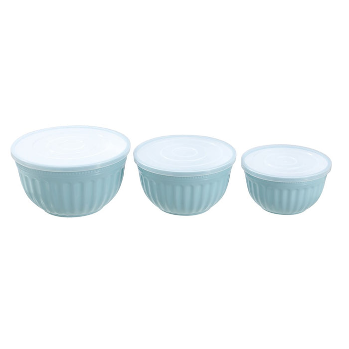 Lemon & Lime SALAD BOWL LIDDED 3L