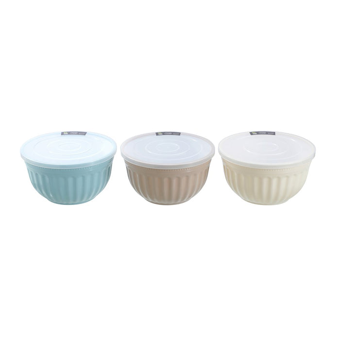 Lemon & Lime SALAD BOWL LIDDED 3L