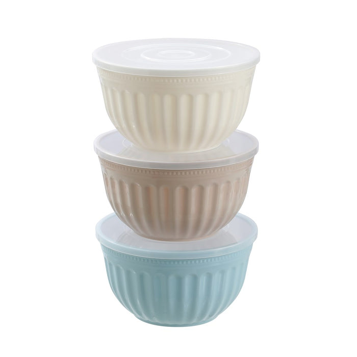Lemon & Lime SALAD BOWL LIDDED 4.5L