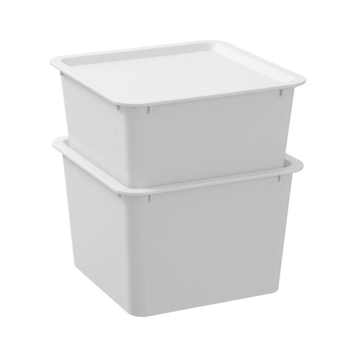 Boxsweden Tidy Box Lidded Square 6L 27X27X12.5Cm