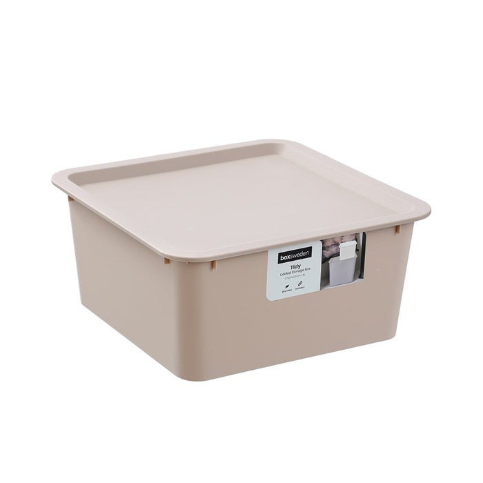 Boxsweden Tidy Box Lidded Square 6L 27X27X12.5Cm