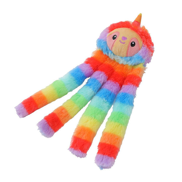 Paws & Claws RAINBOW OCTO-SLOTH 33X10X4CM