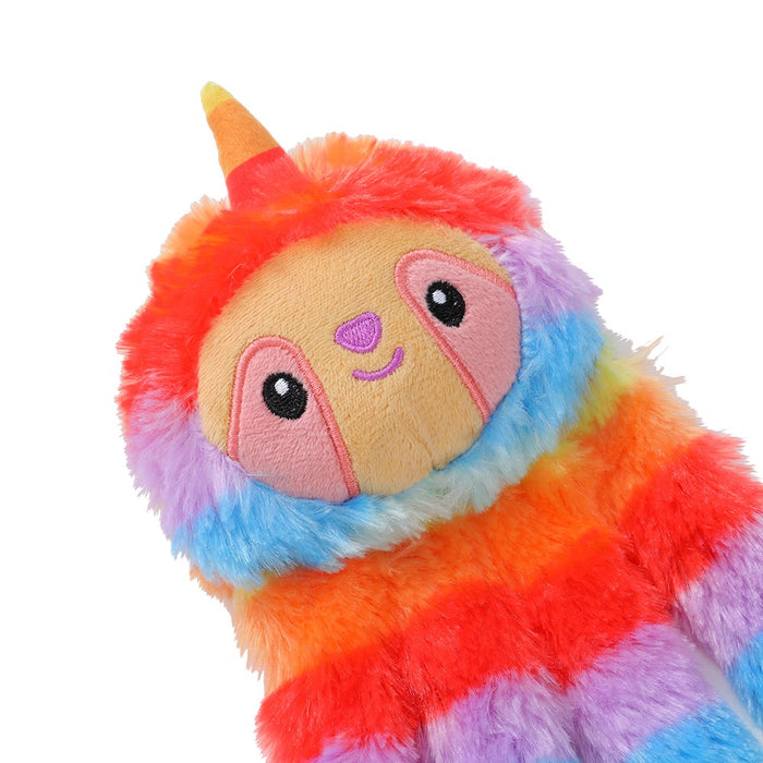 Paws & Claws RAINBOW OCTO-SLOTH 33X10X4CM