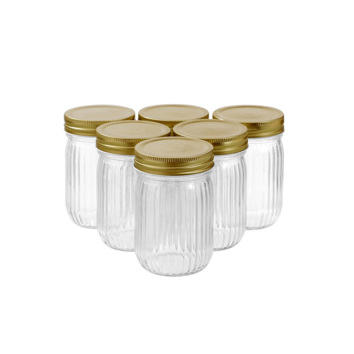 Lemon & Lime ROMA RIBBED CONSERVE JAR 300ML 6PK