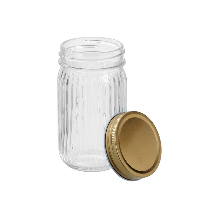 Lemon & Lime ROMA RIBBED CONSERVE JAR 450ML 6PK
