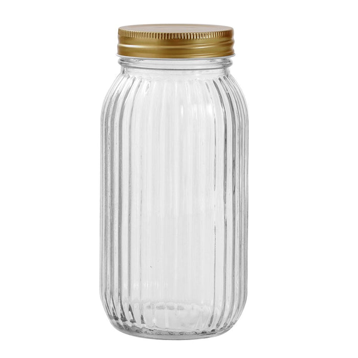 Lemon & Lime ROMA RIBBED CONSERVE JAR 800ML 4PK