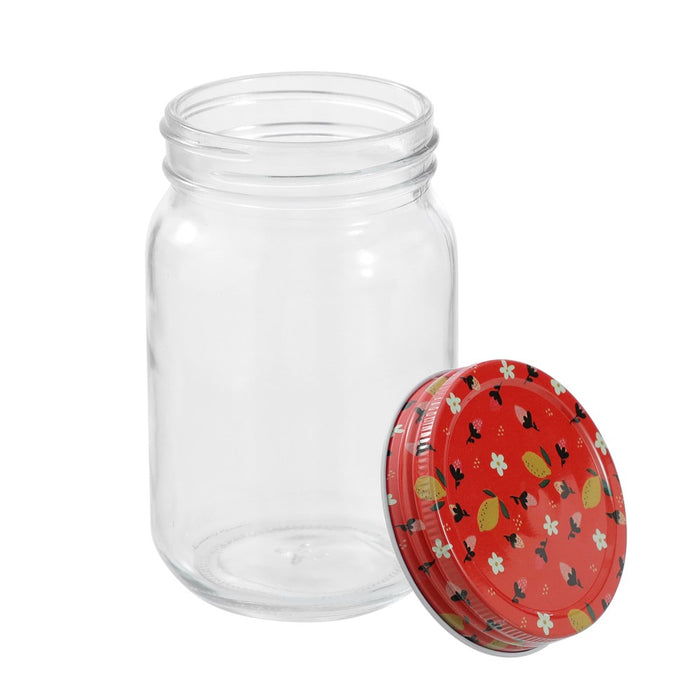 Lemon & Lime ROMA SHERBERT GARDEN DECO CONSERVE JAR 500ML 6PK