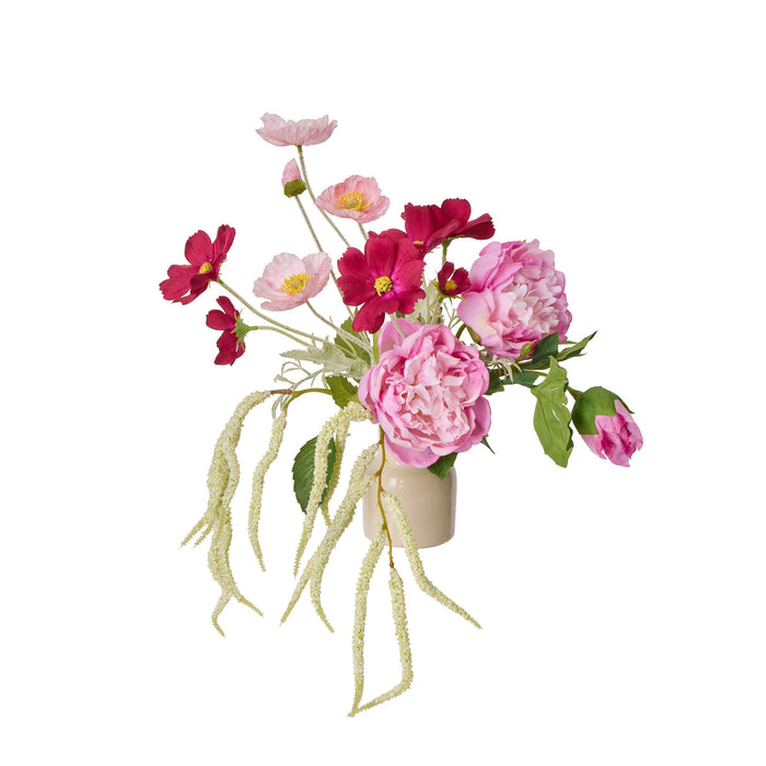 NSIMG-SHA256:c294a9fa7cd548e23fc3e4849871f33df182445560736c78af1b0719a78e46fa · Isalbi Rogue Peony Poppy Mix - Nani Vase Pink & Purple