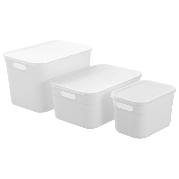 Boxsweden Storage Container Lidded 5L 24.5X17X15.5Cm