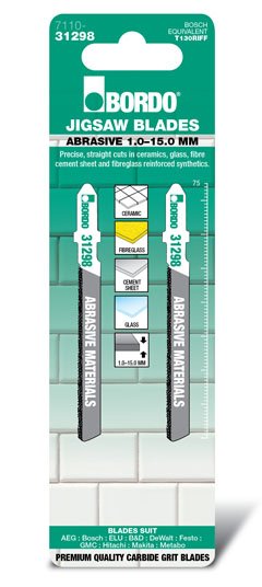 Bordo HCS T-Shank Precise Cut Jigsaw Blade  7110