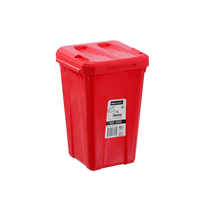 Boxsweden Skeep Mini Wheelie Bin 7L