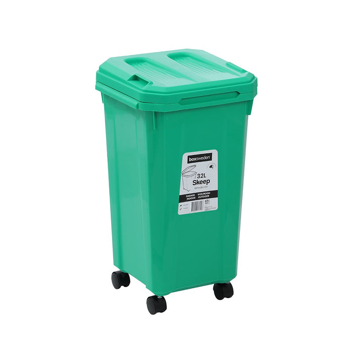Boxsweden Skeep Wheelie Bin 32L