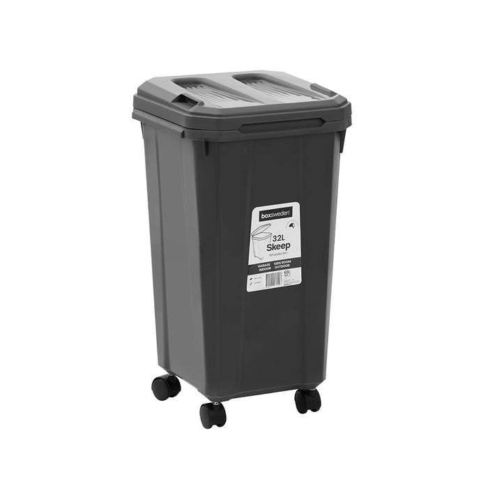 Boxsweden Skeep Wheelie Bin 32L