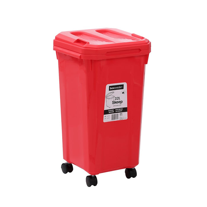 Boxsweden Skeep Wheelie Bin 32L