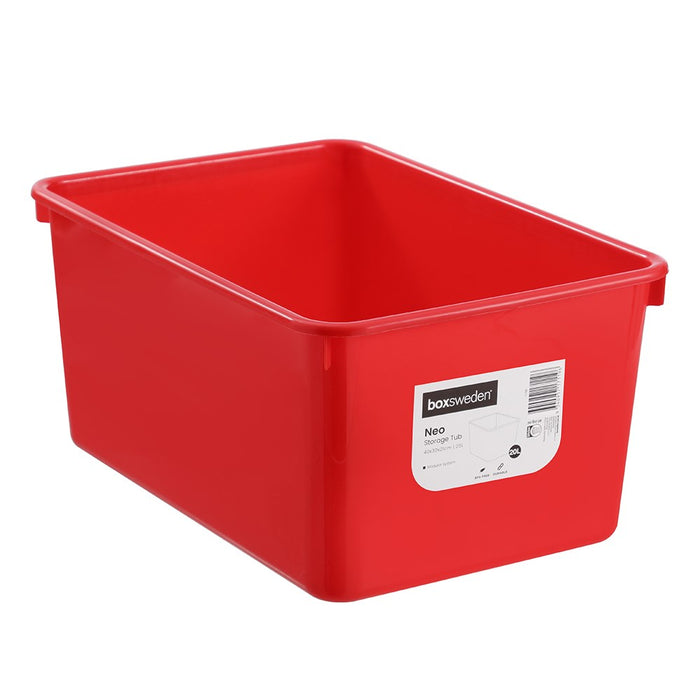 Boxsweden Neo Storage Tub 20L 40X30X21Cm