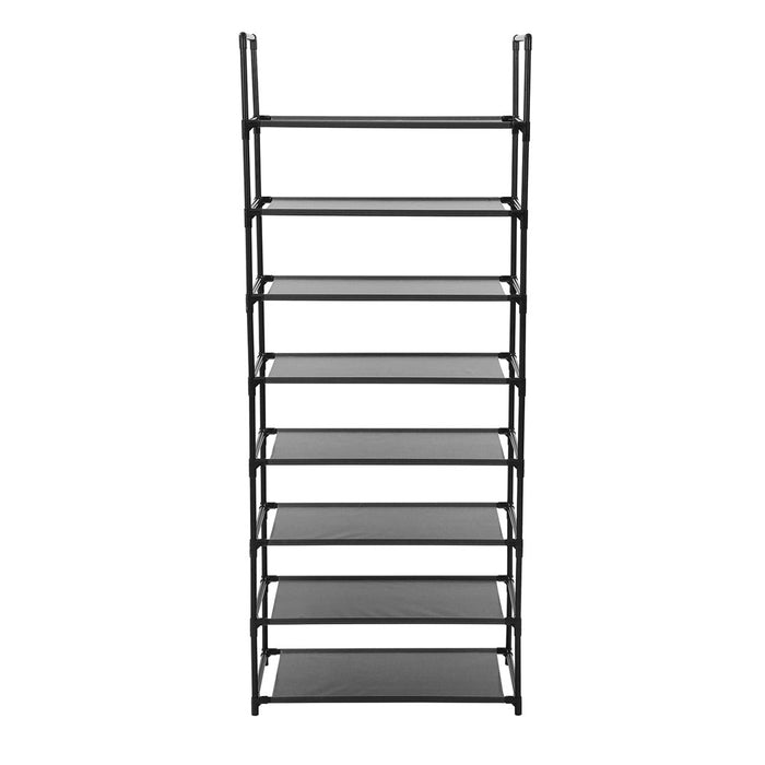 Boxsweden Shoe Rack 4 Tier Double 117X28X73Cm Stackable 8 Tier