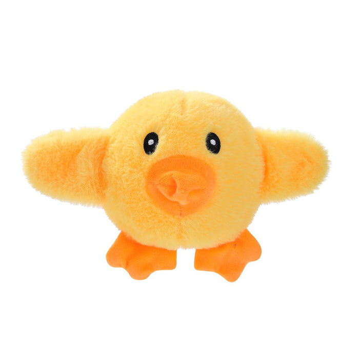 Paws & Claws PLUSH ANIMAL SQUEAKY BALL 12CM