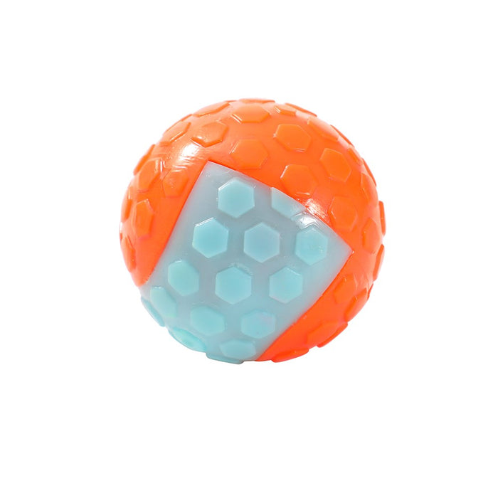 Paws & Claws DOG MULTI BALL 4PK 6.5-7CM