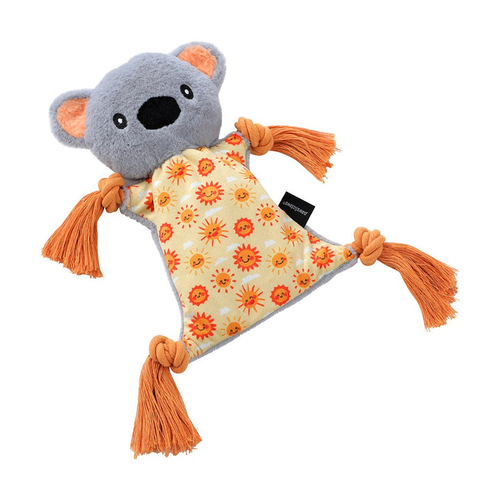 Paws & Claws TUG & SNUG PLUSH KOALA TUGGER W/ ROPE 27X27X1.5CM