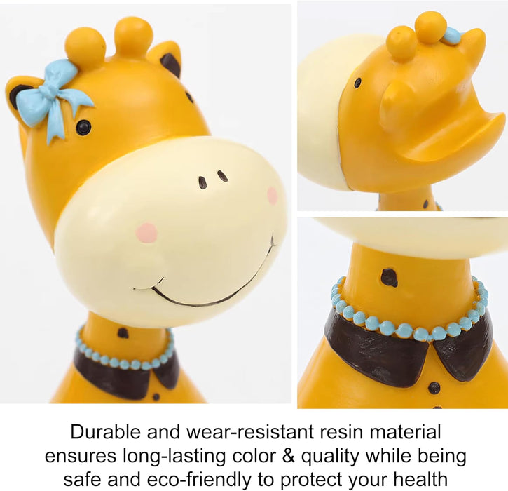 Adorable Giraffe Glasses Holder – Animal Figurine Glasses Stand for Desk, Bedside, and Decorative Use, Perfect for Sunglasses and Eyeglasses