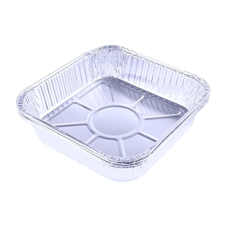 Foil BBQ Trays 20cm x 20cm x 5cm 4pk