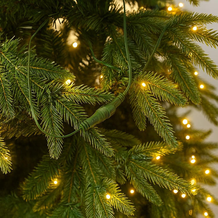 EVGN Premium 180cm Artificial Christmas Tree Full & Lush, Hinged Branches, Easy Setup with Sturdy Metal Stand Perfect Holiday Decor