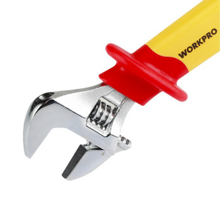 Workpro Insulated Adjustable Wrench 6"