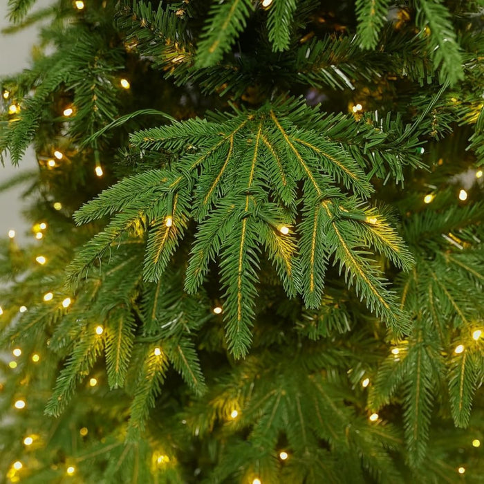 EVGN Premium 180cm Artificial Christmas Tree Full & Lush, Hinged Branches, Easy Setup with Sturdy Metal Stand Perfect Holiday Decor