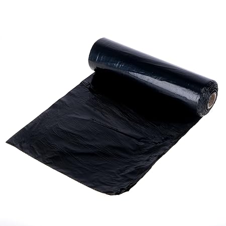 Garbage Bags XLarge Council Bin Liners 140L - 20pk - 100cm x 140cm - Black