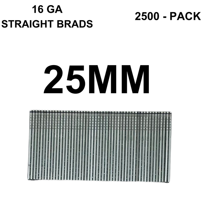 C Series 16 Gauge Galv Wire Brads pack of 2500 C30 16g 2500-Pack for Durable Fastening