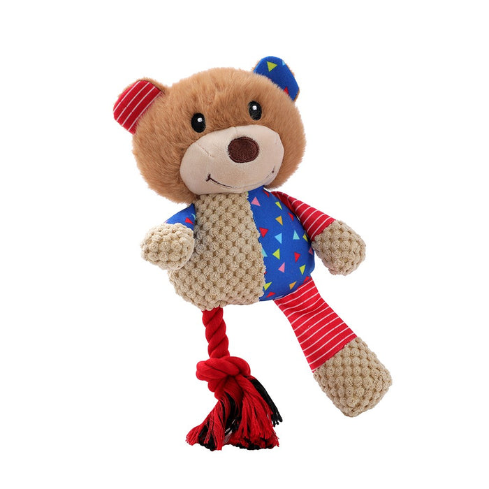 Paws & Claws PATCHWORK PLUSH ANIMALS 26X20CM