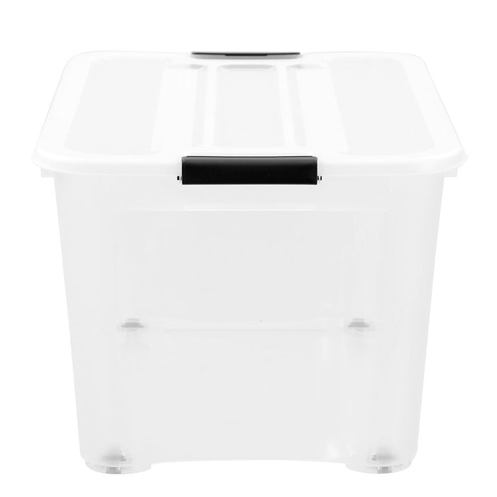 Boxsweden Stow Storage Container 90L With Wheels 66X48.5X39Cm
