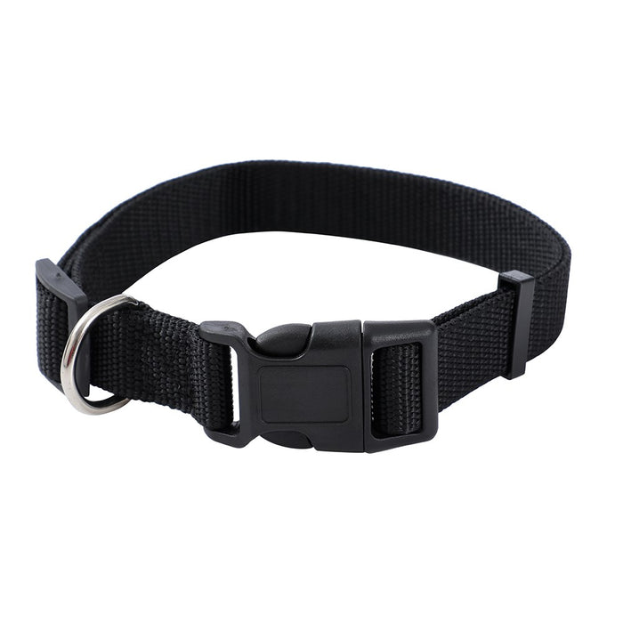 Paws & Claws ESSENTIALS COLLAR & LEAD SET COLS LGE 39 - 69CM LEAD 120X2.5CM BLK/RED/BLUE
