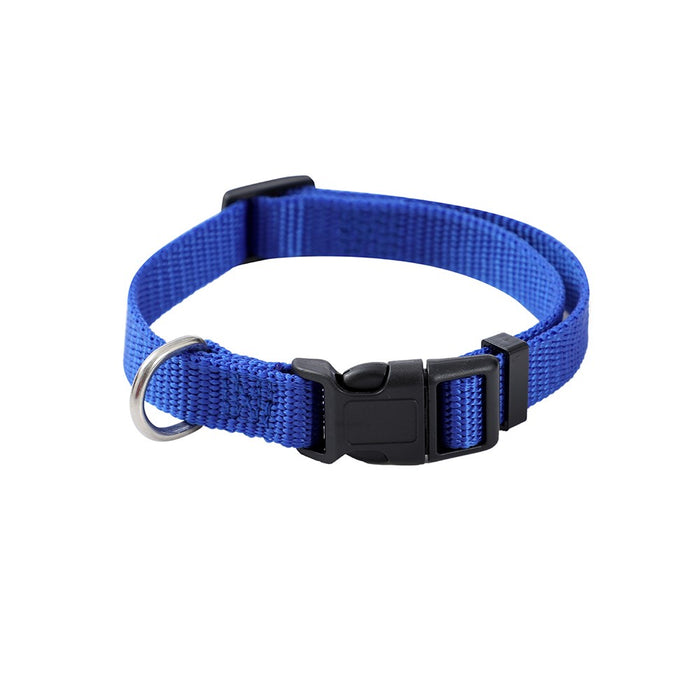 Paws & Claws ESSENTIALS COLLAR & LEAD SET COLS SML 24 - 39CM LEAD 120X1.5CM BLK/RED/BLUE