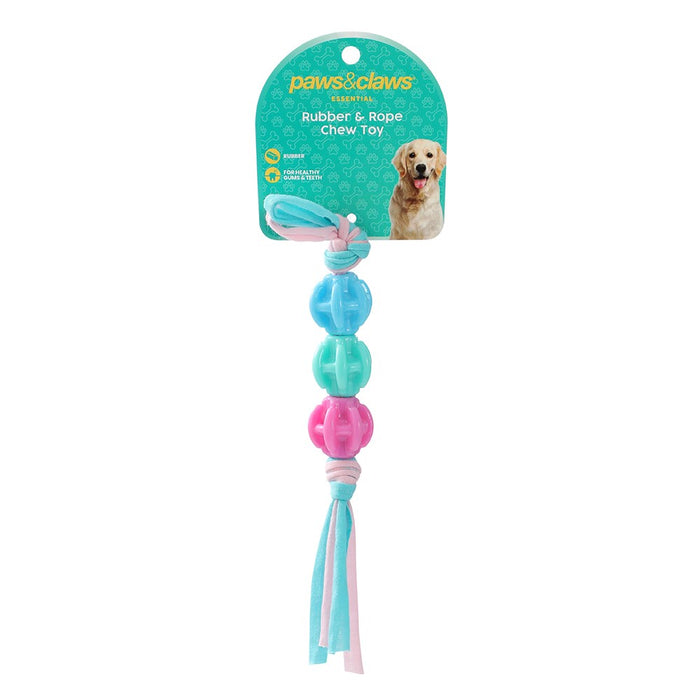 Paws & Claws PUPPY TPR & TSHIRT ROPE TOYS