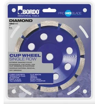 Bordo Double Row Diamond Cup Wheel 7469