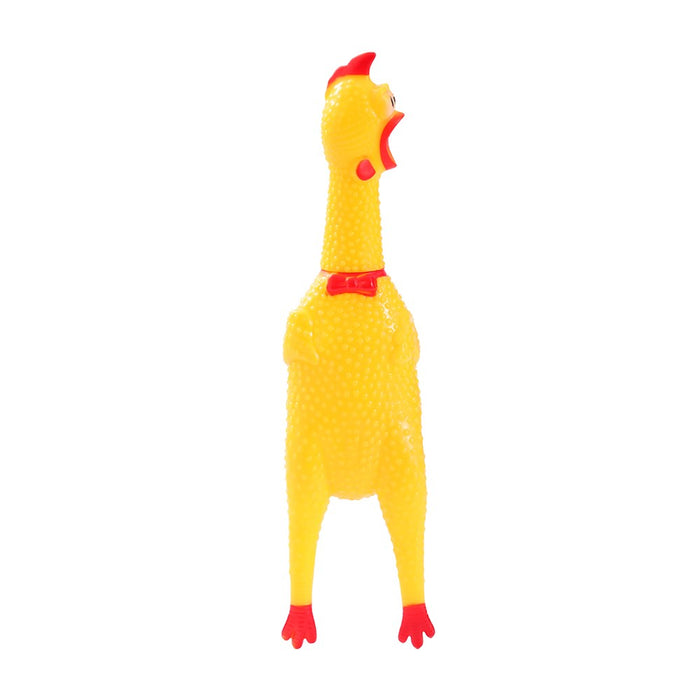 Paws & Claws SQUAWKING VINYL CHICKEN 28CM